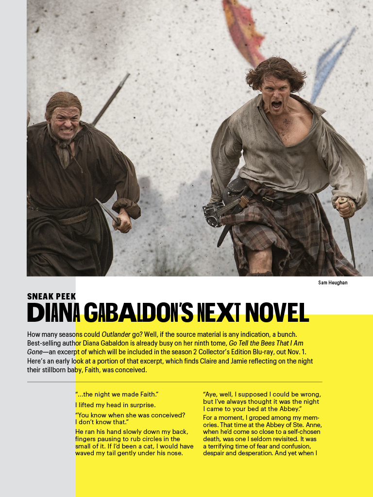 Entertainment Weekly�s Feature on �Outlander� Season Three
