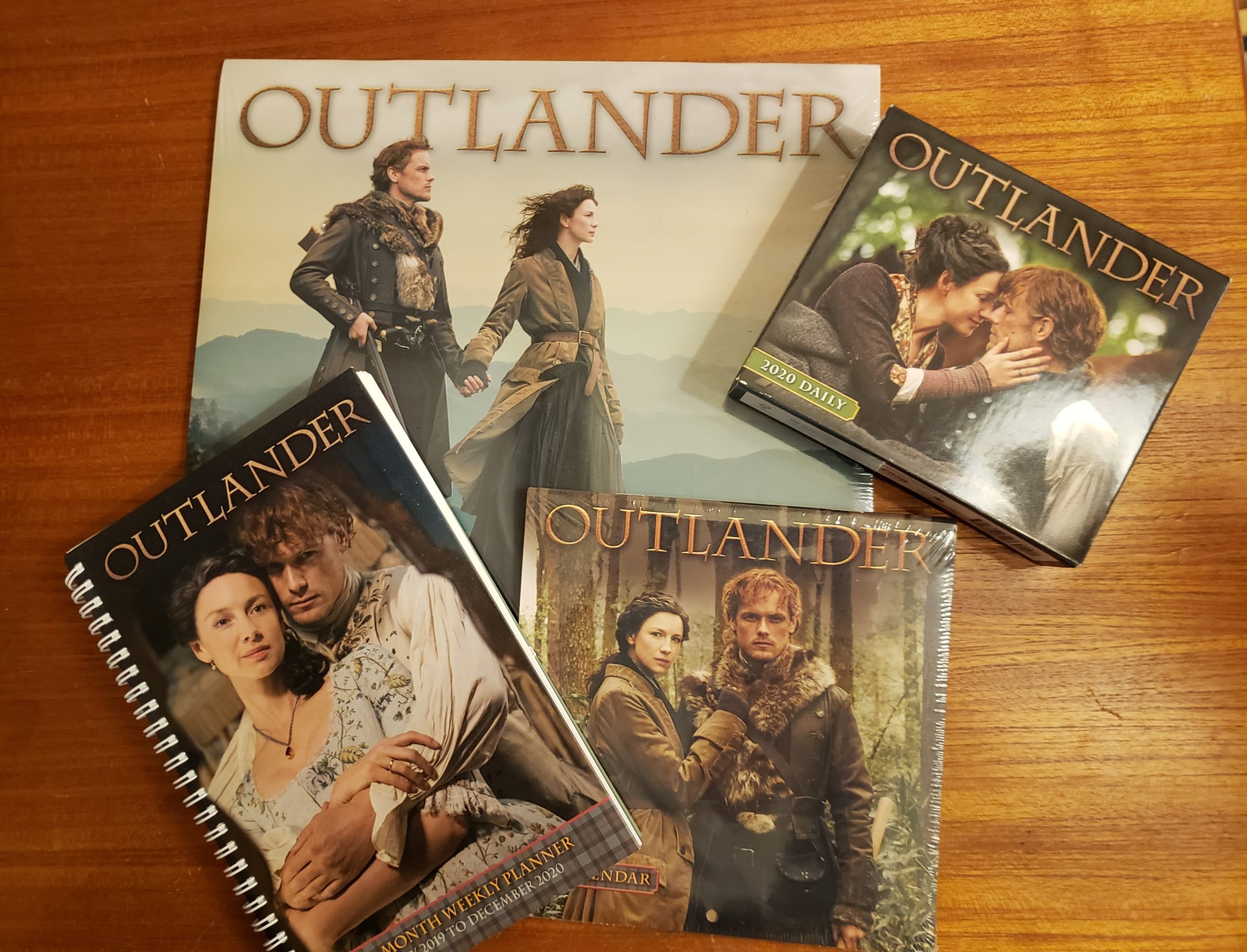 US Giveaway Les Calendriers 2020 De L Outlander JAMIE FRASER Addict
