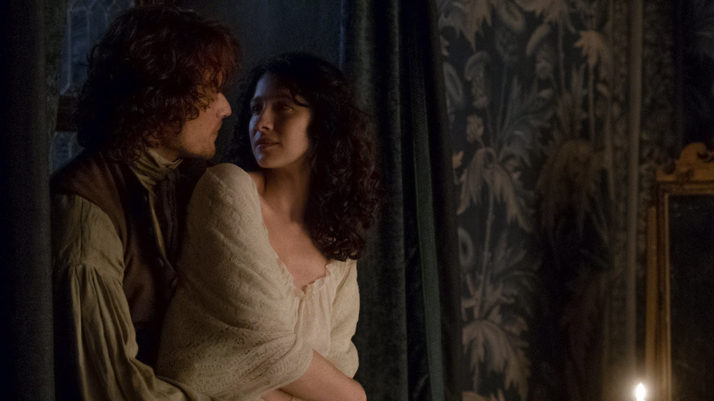 Sam Caitriona Season 1B Claire Jamie