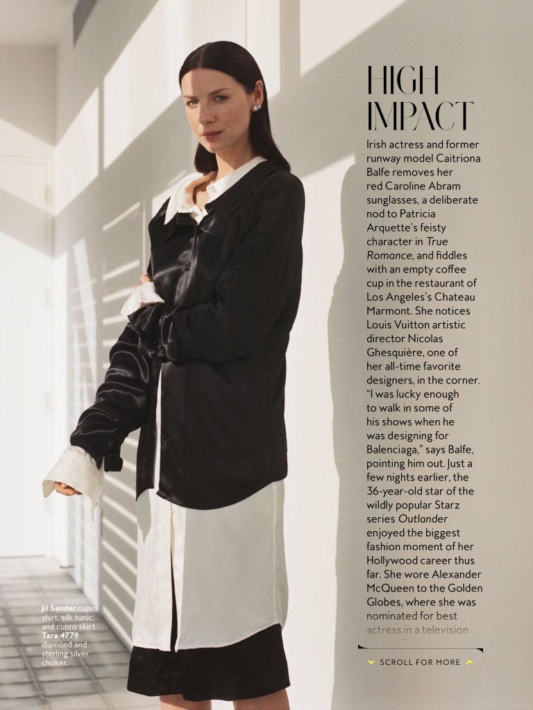 Caitriona InStyle Mag