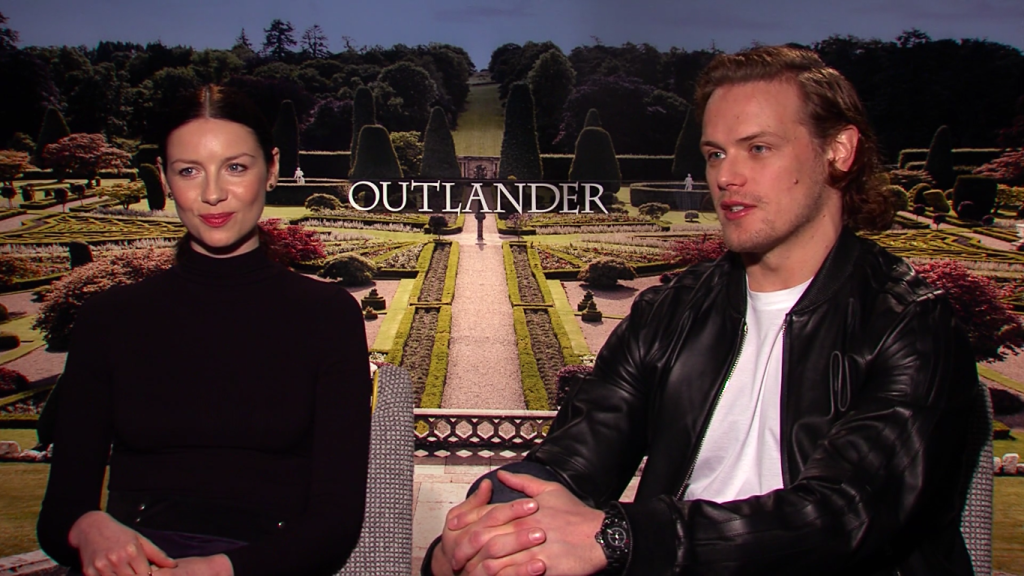 Sam and Caitriona Press Junket