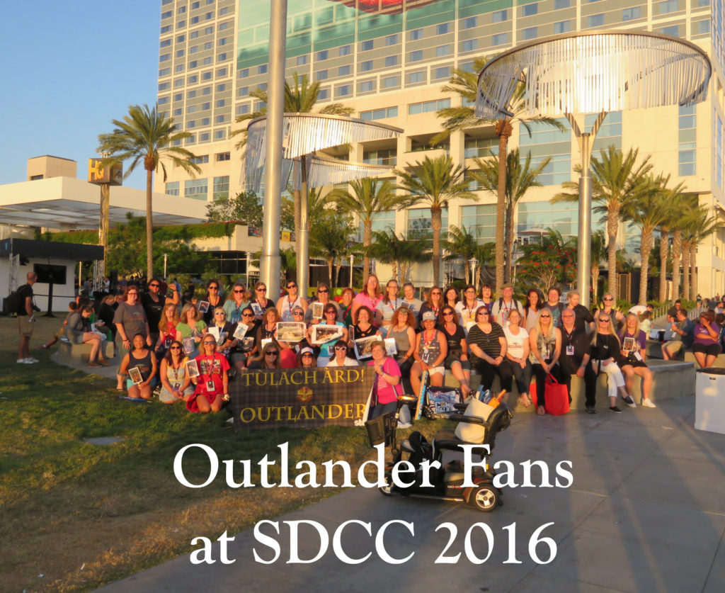 OUtlander Fans SDCC