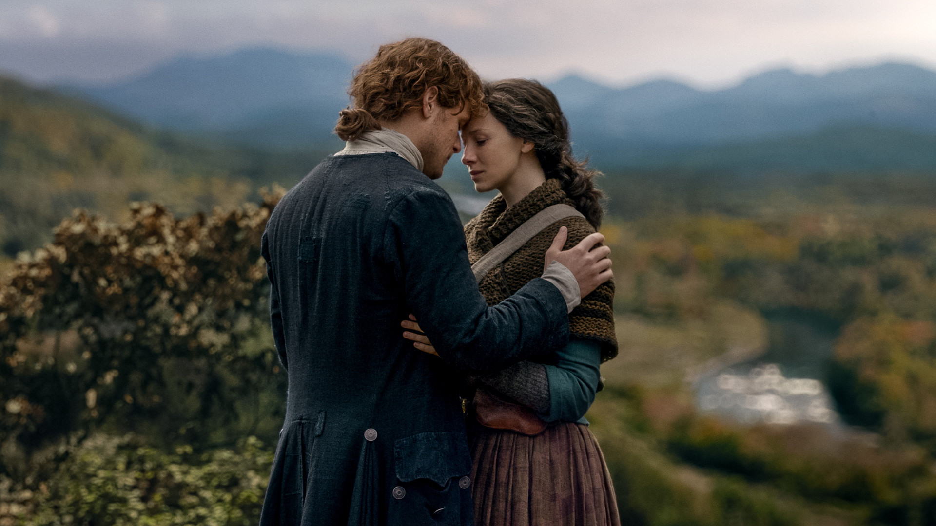 Jamie and Claire in Outlander Episode 403