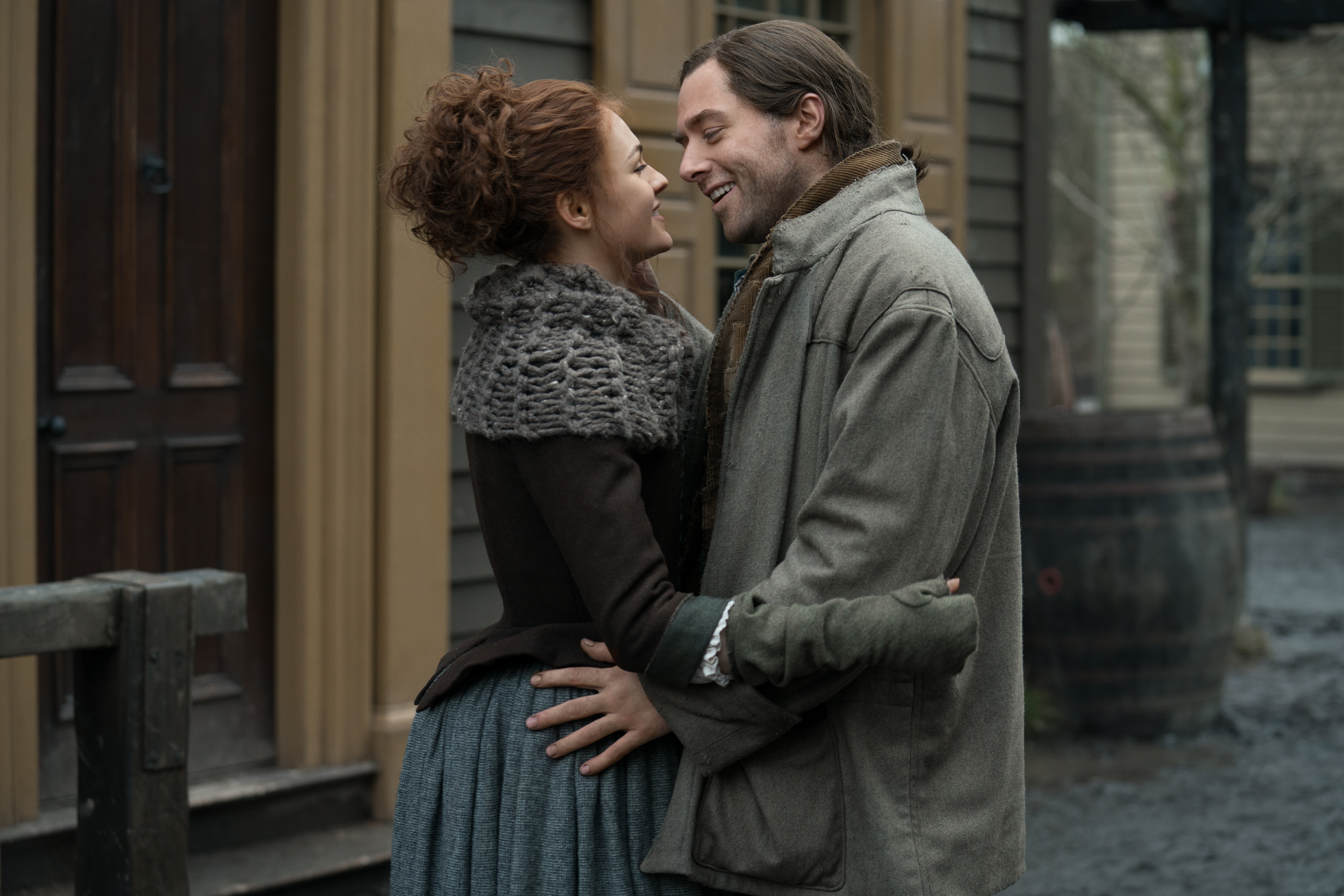 Bree and Roger in Wilmington Outlander Episode 408